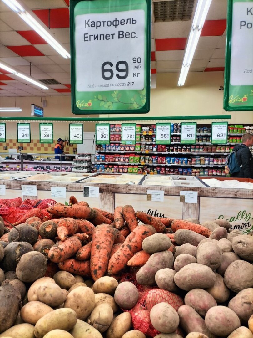 Цены обгоняют доходы. Несколько фото из крымского магазина