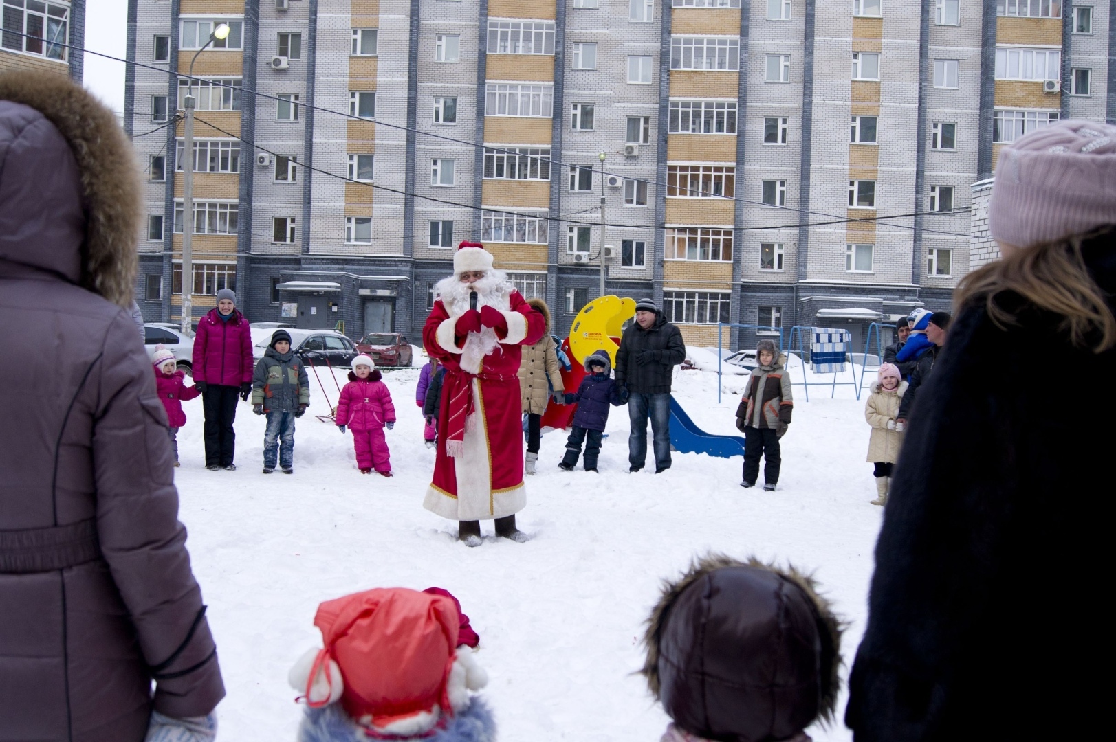 Казань Ноксинский Спуск Дед Мороз 2013г 10 лет назад