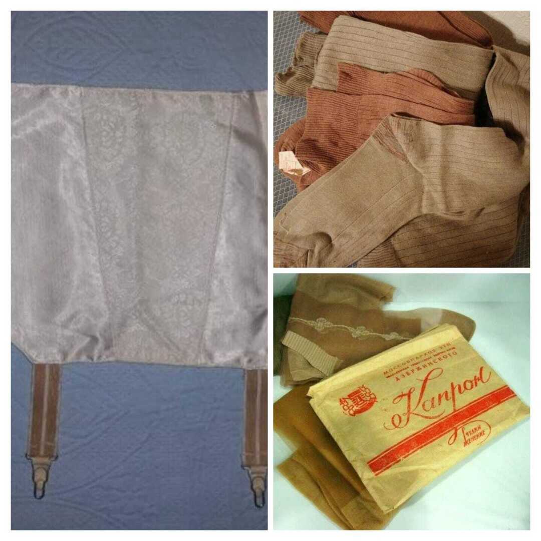 Нижнее бельё времён СССР. "Каждая советская женщина имеет право на качественный бюстгальтер и... панталоны"