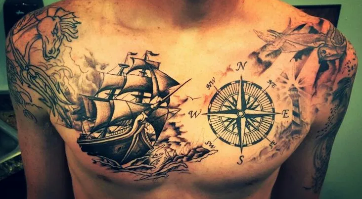 Тату моряка. Традиции нанесения татуировок
