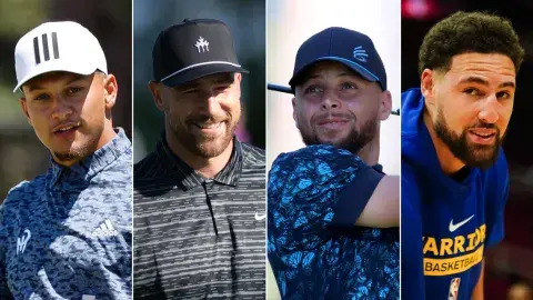 Матч 2023: Патрик Махоумс и Трэвис Келси сыграют против Стивена Карри и Клея Томпсона