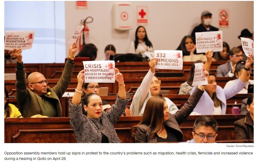 Эквадор в беде, и его президент может поплатиться за это