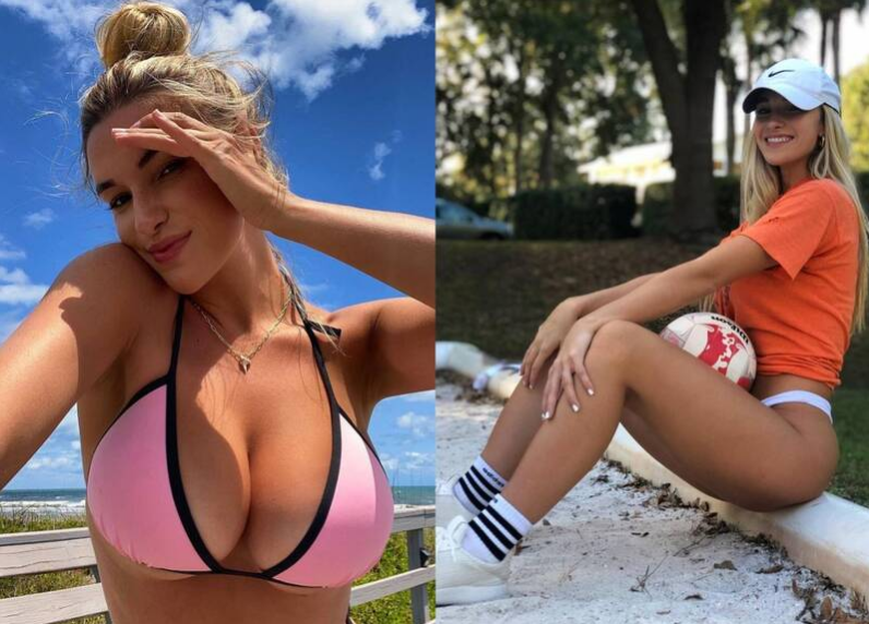 «Самая сексуальная волейболистка в мире» была высмеяна кислыми людьми за увеличение груди, и она продемонстрировала свою хорошую фигуру, чтобы дать от