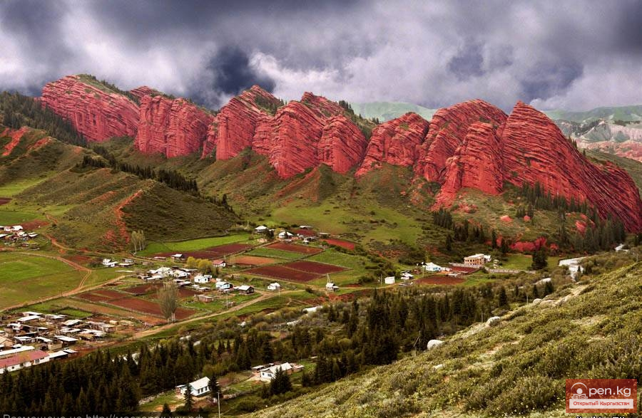 Красивые места Кыргызстана!