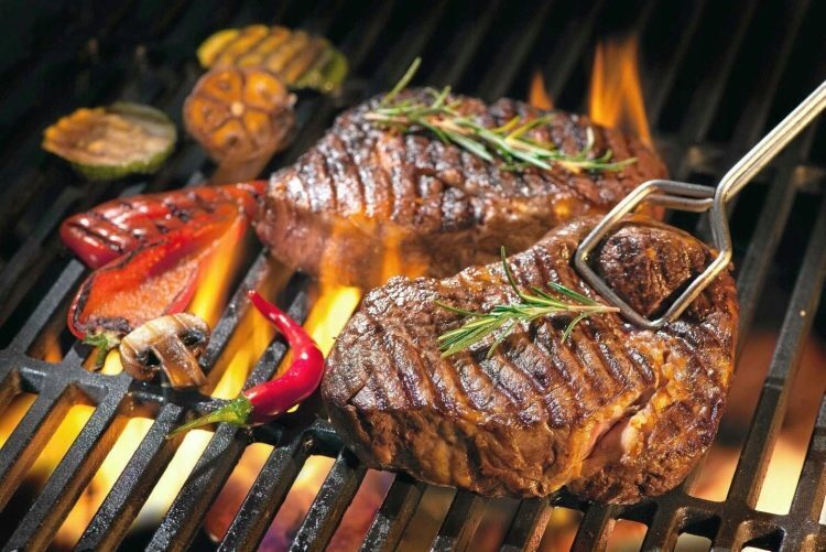 Рецепт мяса на гриле...