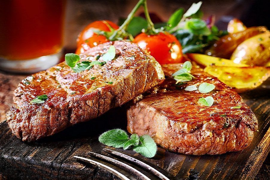 Рецепт мяса на гриле...