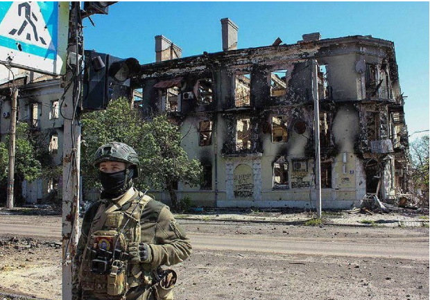 На западную часть Артемовска нанесли удар бойцы ЧВК «Вагнер» и ВДВ.