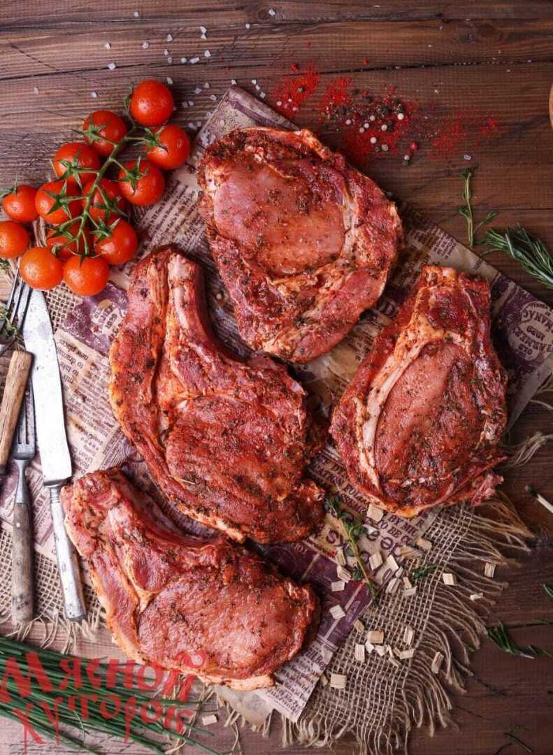 Рецепт мяса на гриле...