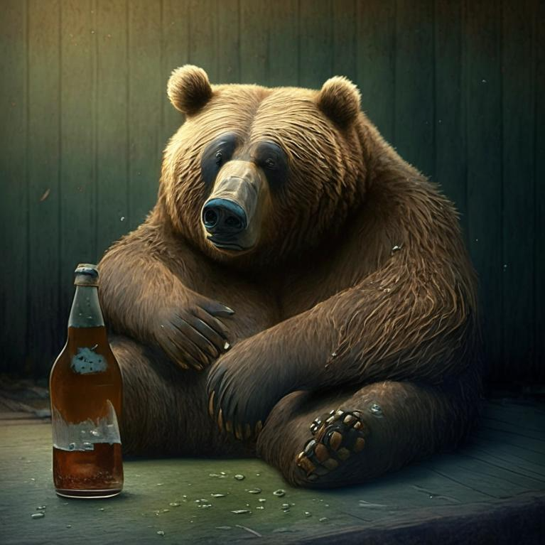 ИИ рисует. Подборка рисунков на тему - пьяные разных стран мира