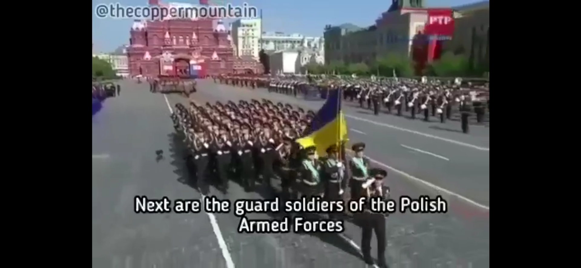 Военные ВСУ и НАТО на Красной площади