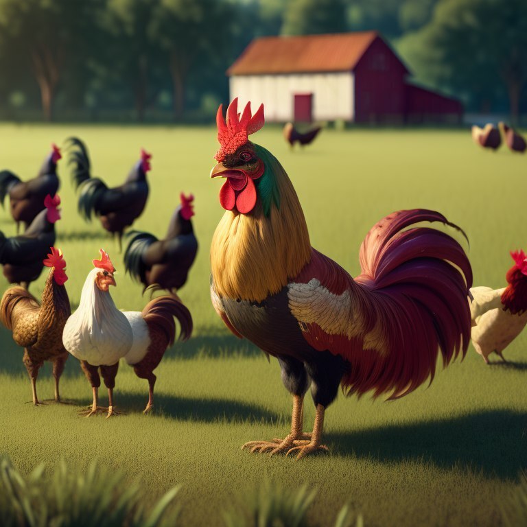 ИИ написал сказку и изобразил некоторых персонажей.