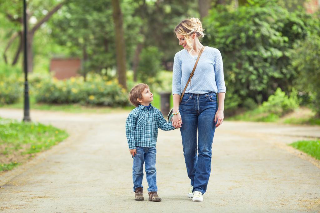 Безопасный возраст для самостоятельных детских прогулок.