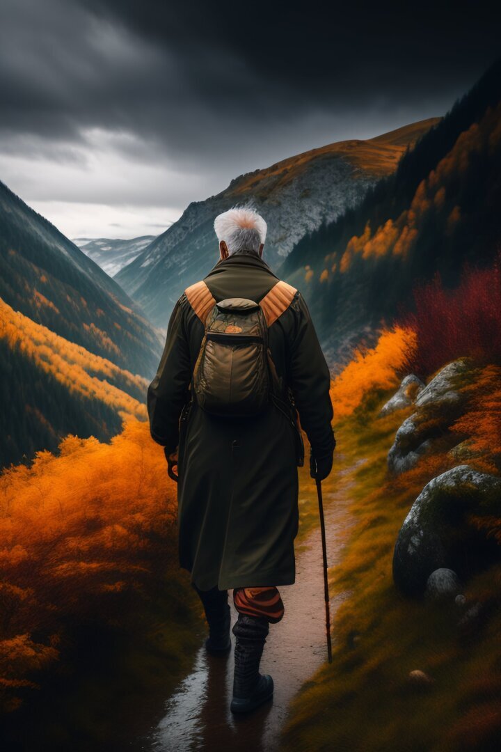 Слепой старик- интересная история