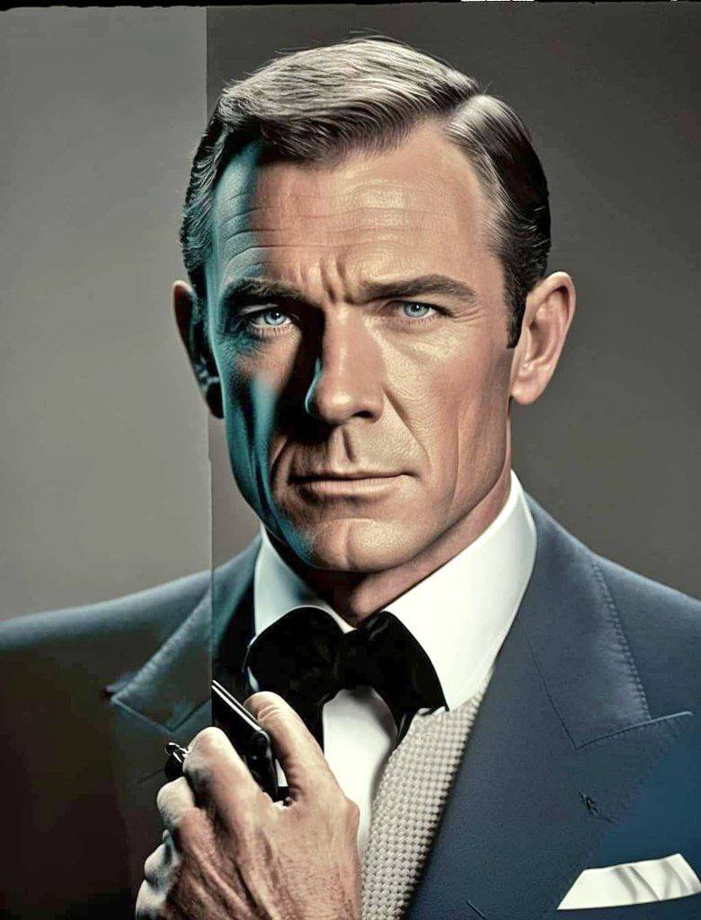 Энтузиаст при помощи нейросети MidJourney скрестил внешность шести актеров, игравших Джеймса Бонда, чтобы создать идеального агента 007.
