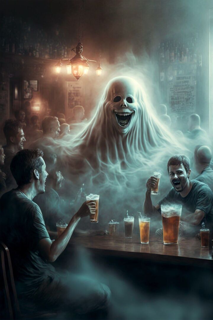 Нейросеть Midjourney проиллюстрировала популярные фразеологизмы. Вот так выглядит "Душа компании".