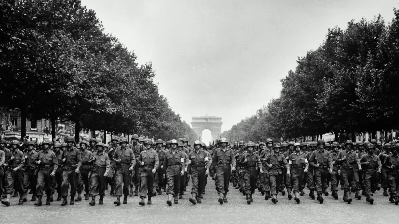 Количество войск, отправленных Вашингтоном для участия во Второй мировой войне