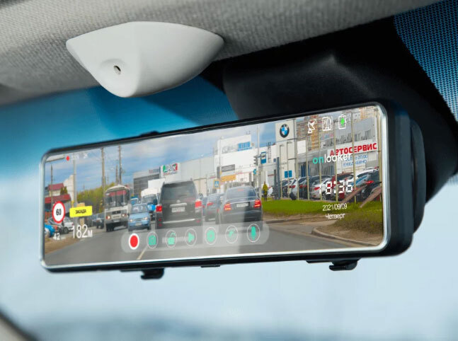 Зеркало-видеорегистратор с радар-детектором Onlooker S6 PRO 7!!!