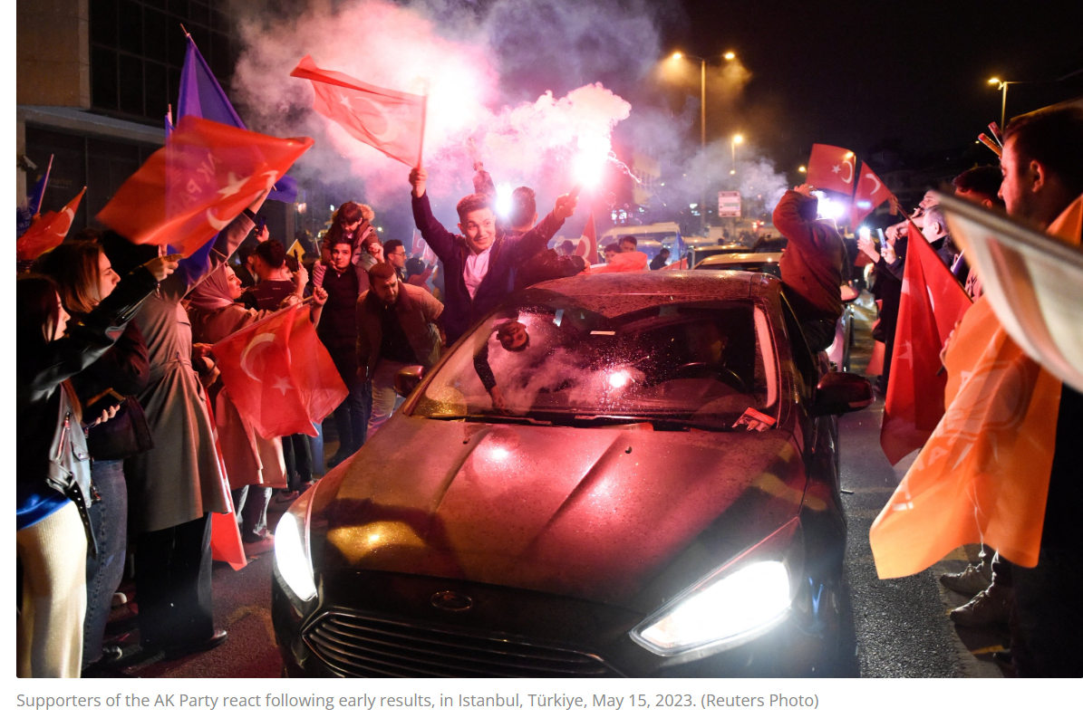 Президент Эрдоган, партия АК снова выиграла выборы в Турции