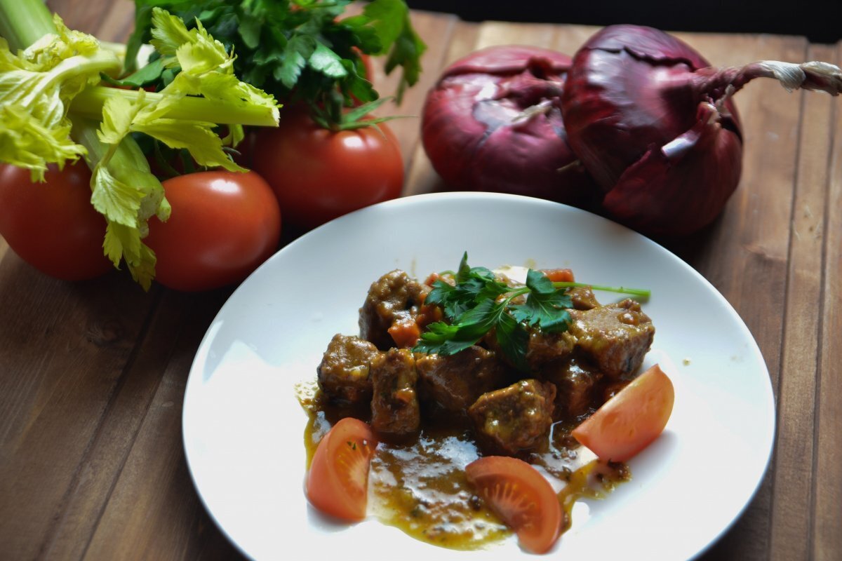 Рецепт для детского меню - говядина в кисло-сладком соусе