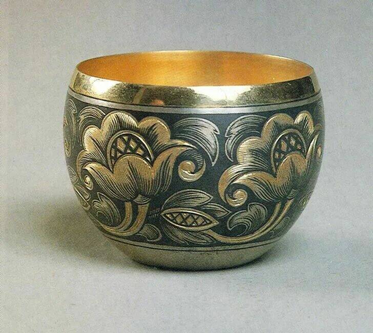 Чернение украшений на Руси.