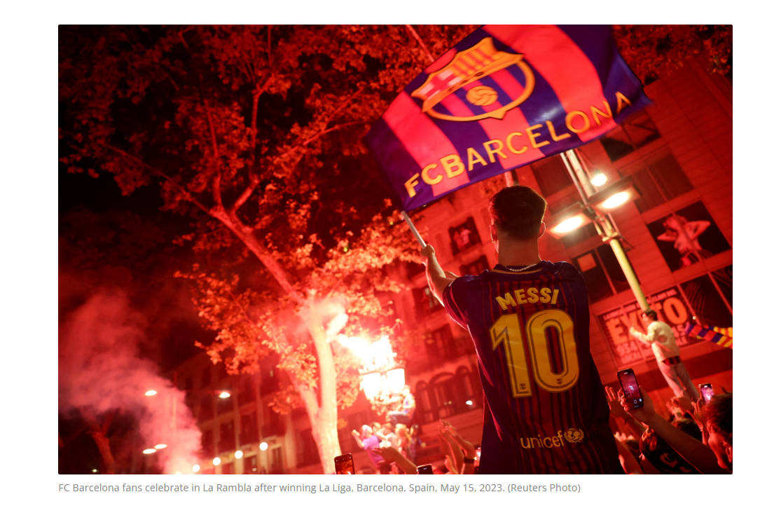 Forca Barca!: "Барселона" без Месси завоевала первый титул чемпиона Лиги с 2019 года