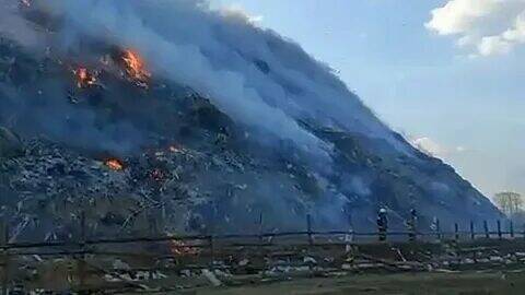 Мусорные полигоны в России.