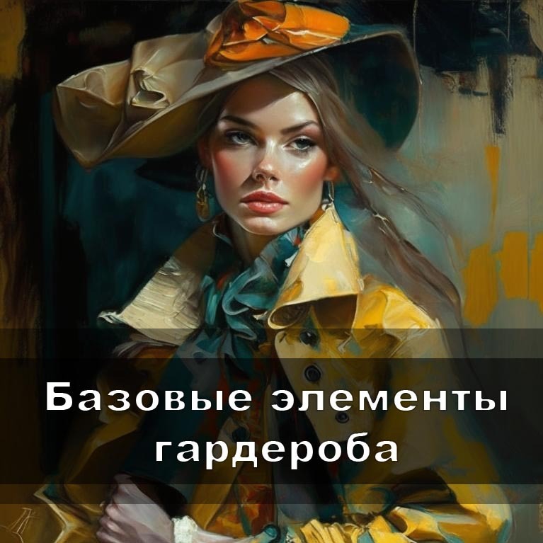 Сон модника:Базовые элементы гардероба.