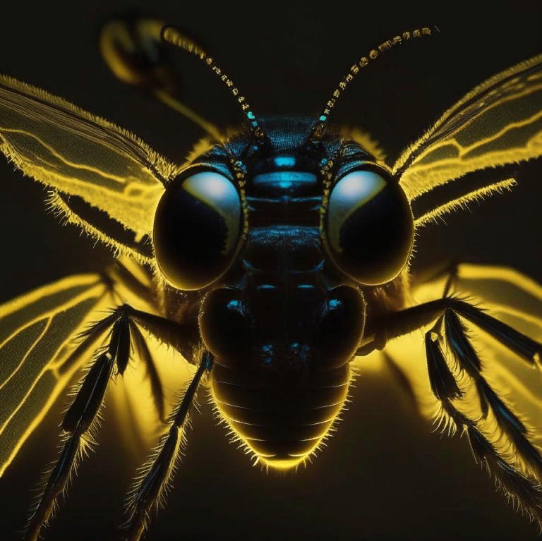 Как насекомые видят в темноте?