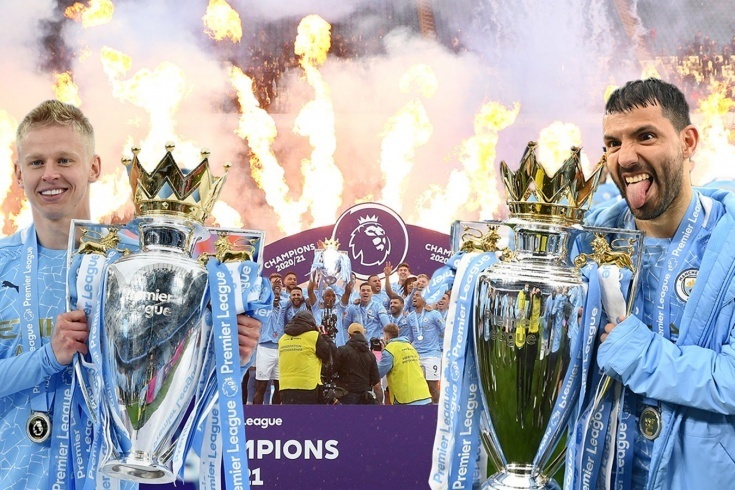 «Манчестер Сити» выиграл третий титул чемпиона Премьер-лиги подряд и пятый за шесть сезонов. Фотография: Том Дженкинс/The Guardian