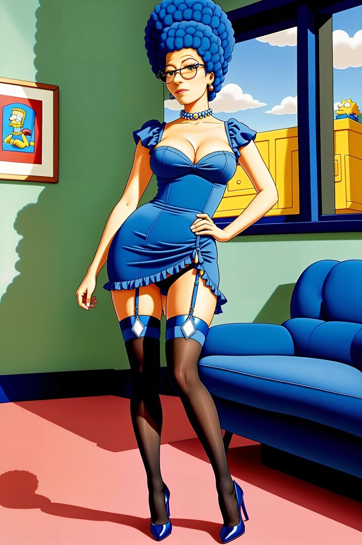 Мардж Симпсон которой вы не видели