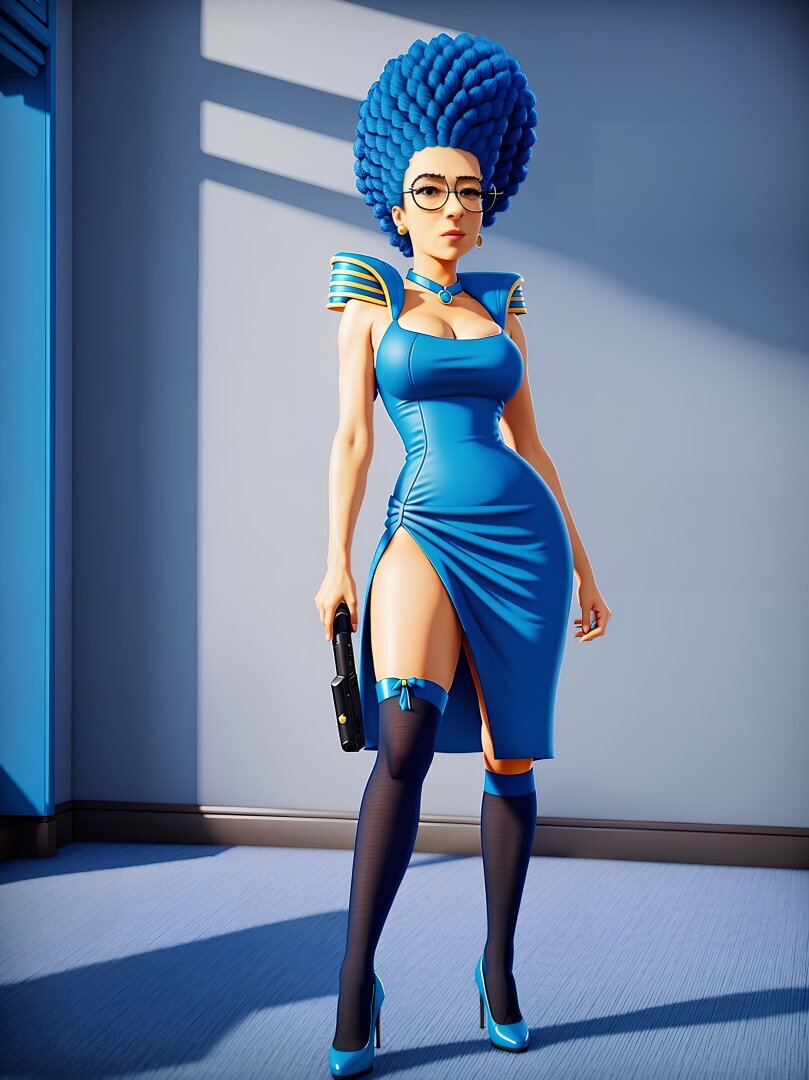 Мардж Симпсон которой вы не видели