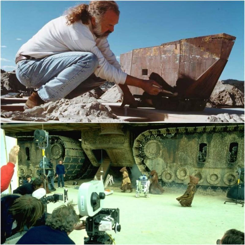 20 крутых фотографий, сделанных во время съемок «Звездных войн»