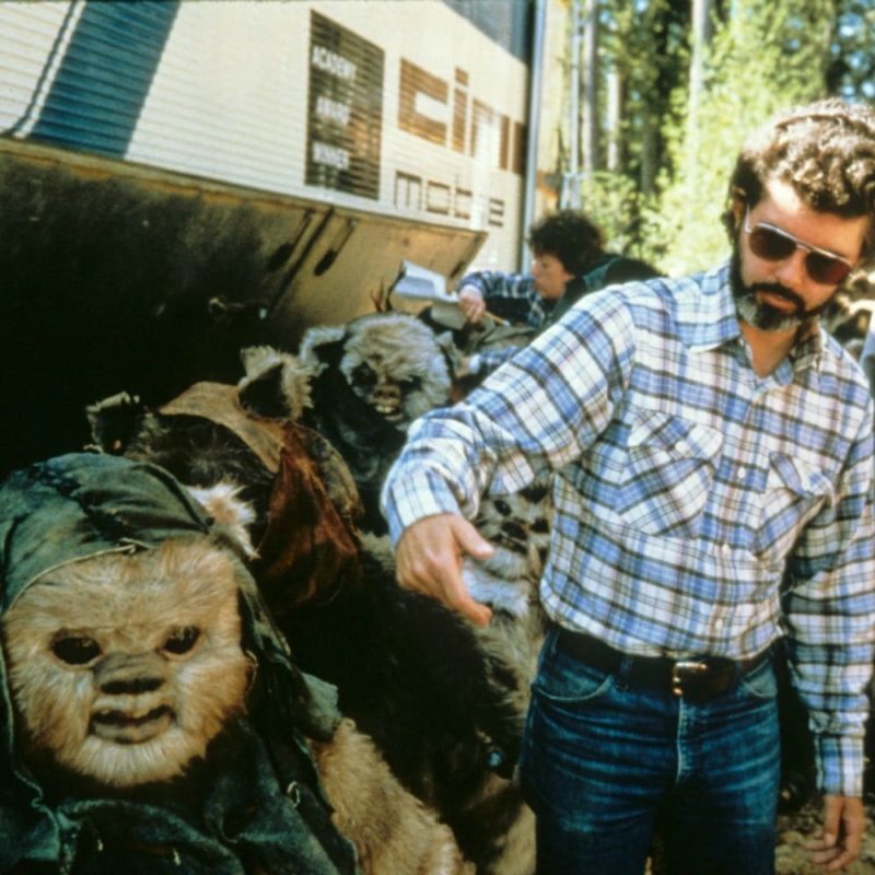 20 крутых фотографий, сделанных во время съемок «Звездных войн»