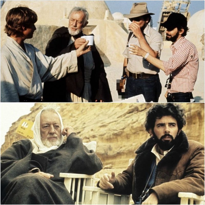 20 крутых фотографий, сделанных во время съемок «Звездных войн»