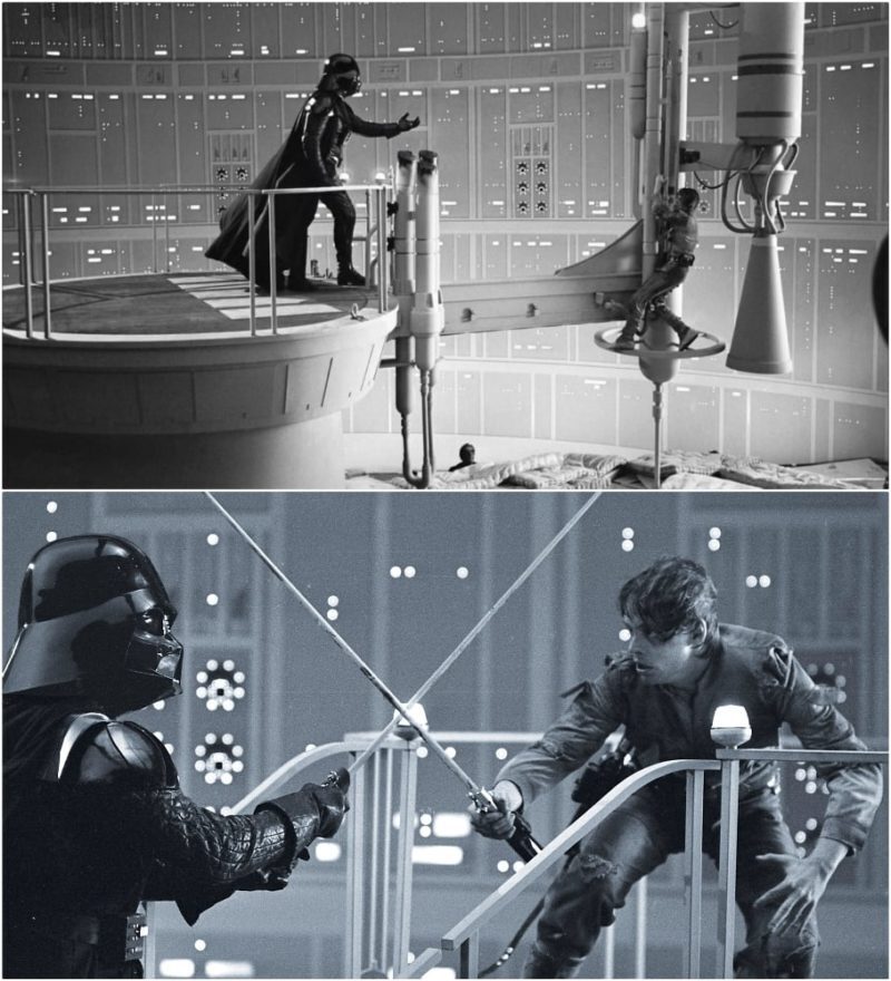 20 крутых фотографий, сделанных во время съемок «Звездных войн»
