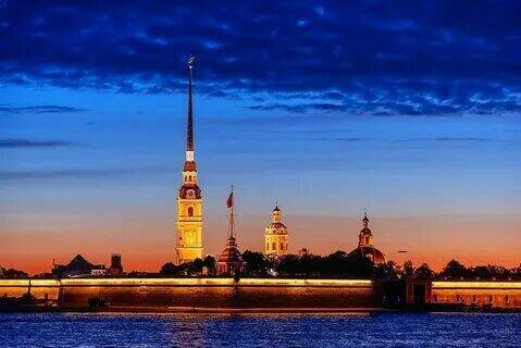 День рождения Петропавловской крепости.