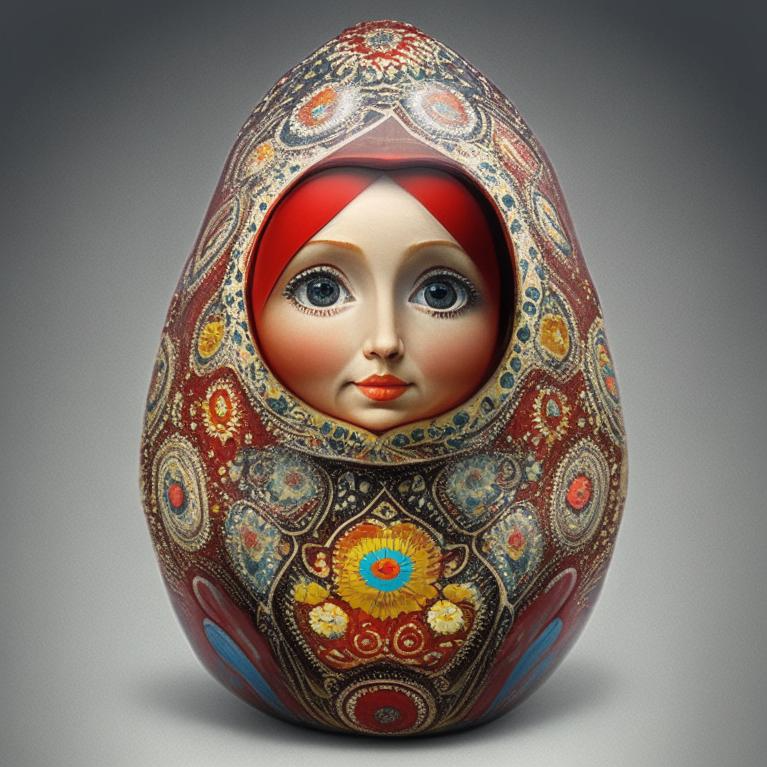 "Матрешка: Волшебство, Символика и Русская Душа во Вложенных Куклах"