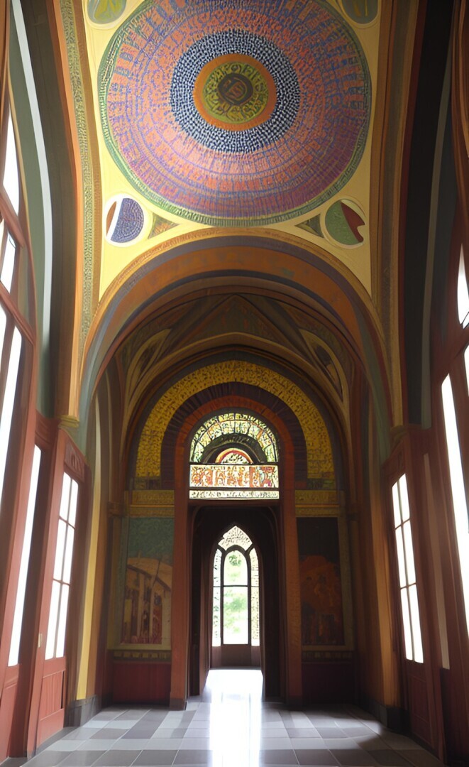 Использование мозаики при оформлении интерьеров