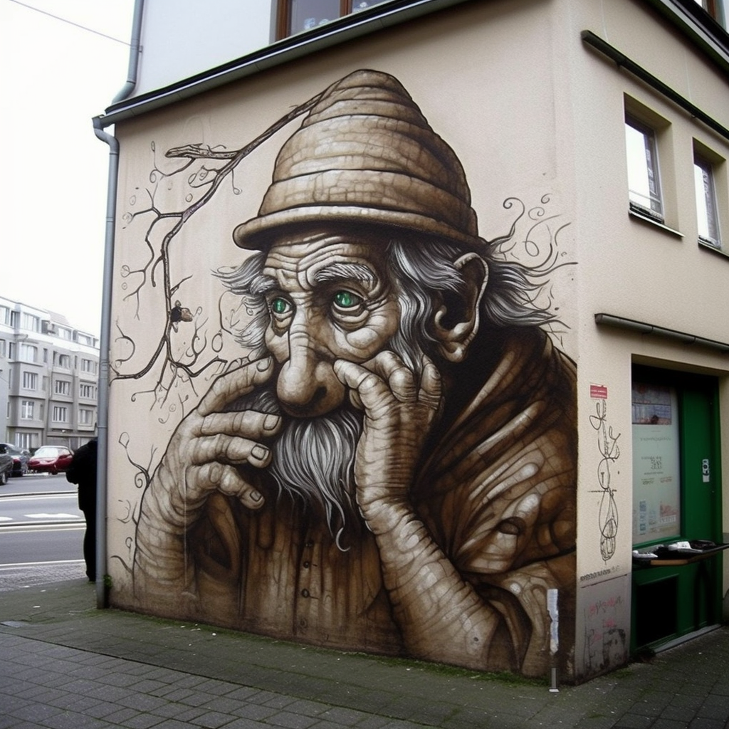 Уличное искусство.