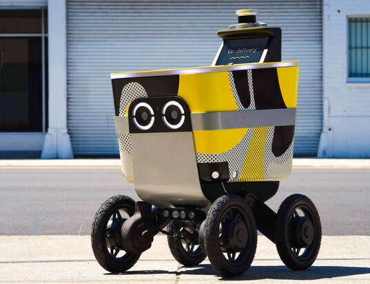 Доставка еды. Тысячи роботов присоединяются к Uber Eats!