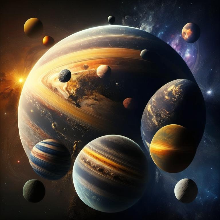 "Планеты Солнечной системы: уникальные миры в нашем космическом соседстве"