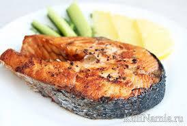 Сёмга на сковороде- просто и вкусно