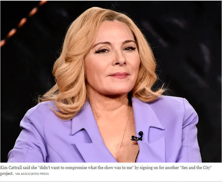 Ким Кэтролл вернулась к возрождению «Секса в большом городе»
