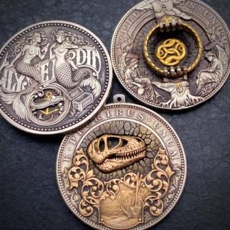 Современный «левша» делает уникальные монеты с секретом. Это настоящее искусство?