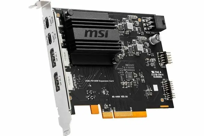 Карта расширения MSI USB4 PD100W