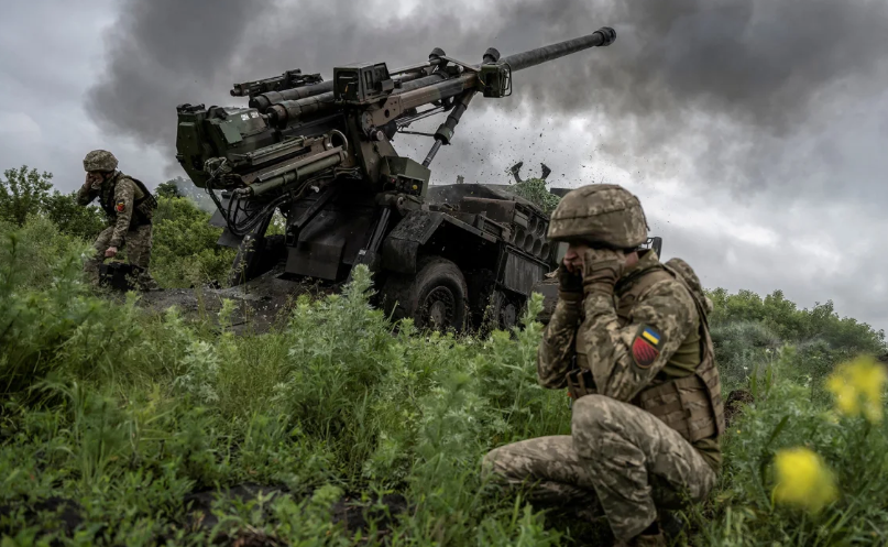 Южнее Запорожья идет украинское наступление?