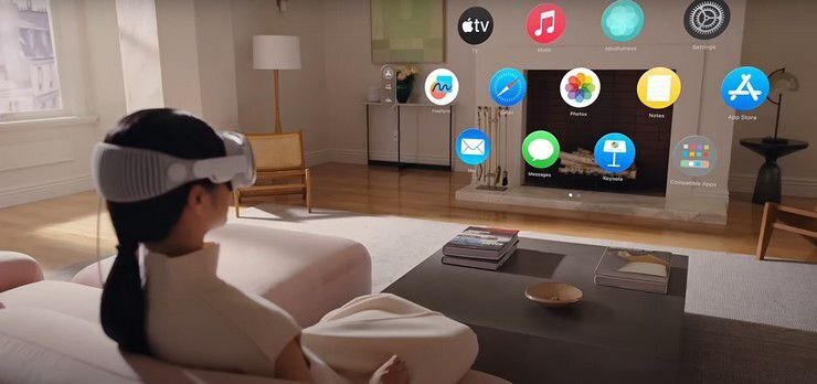 Взгляд в будущее: Vision Pro от Apple за 3 499 долларов США