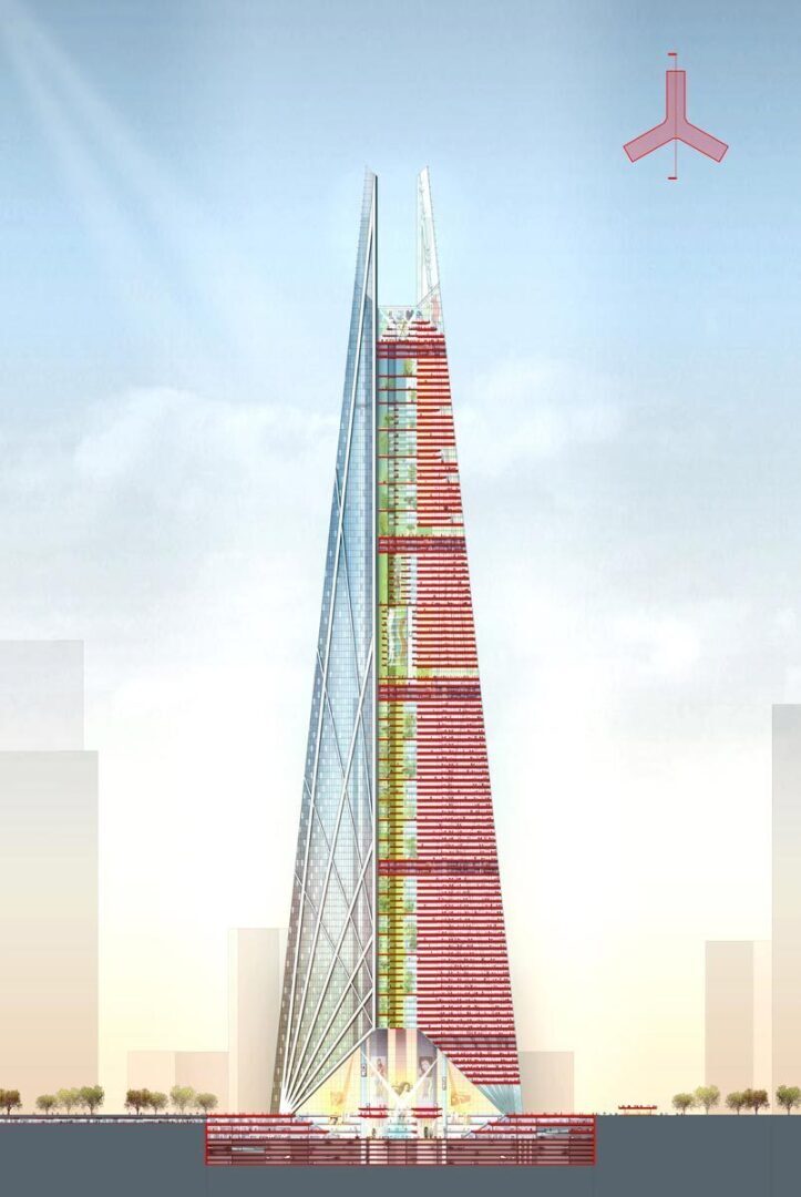 Москва Сити Башня Россия Небоскрёб Не Работает 612м