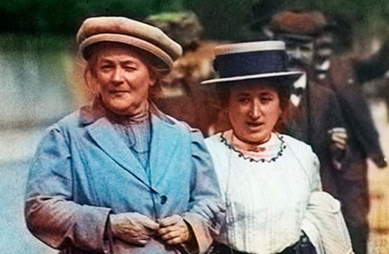 Как выглядят Клара Цеткин и Роза Люксембург ?