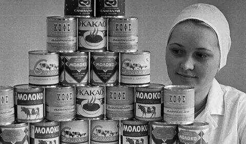 Вкус детства - сгущенка.